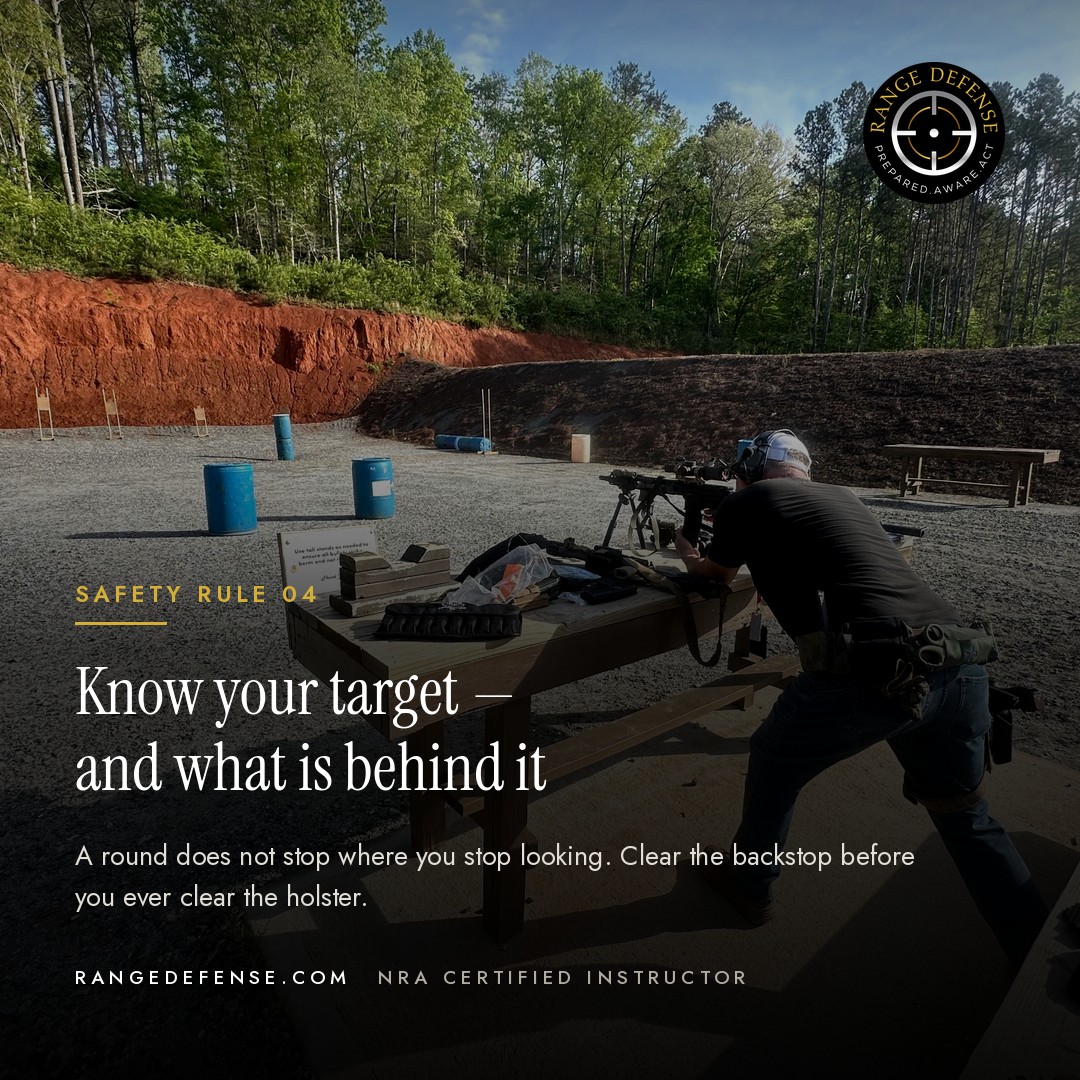 Know your target — and what is behind it